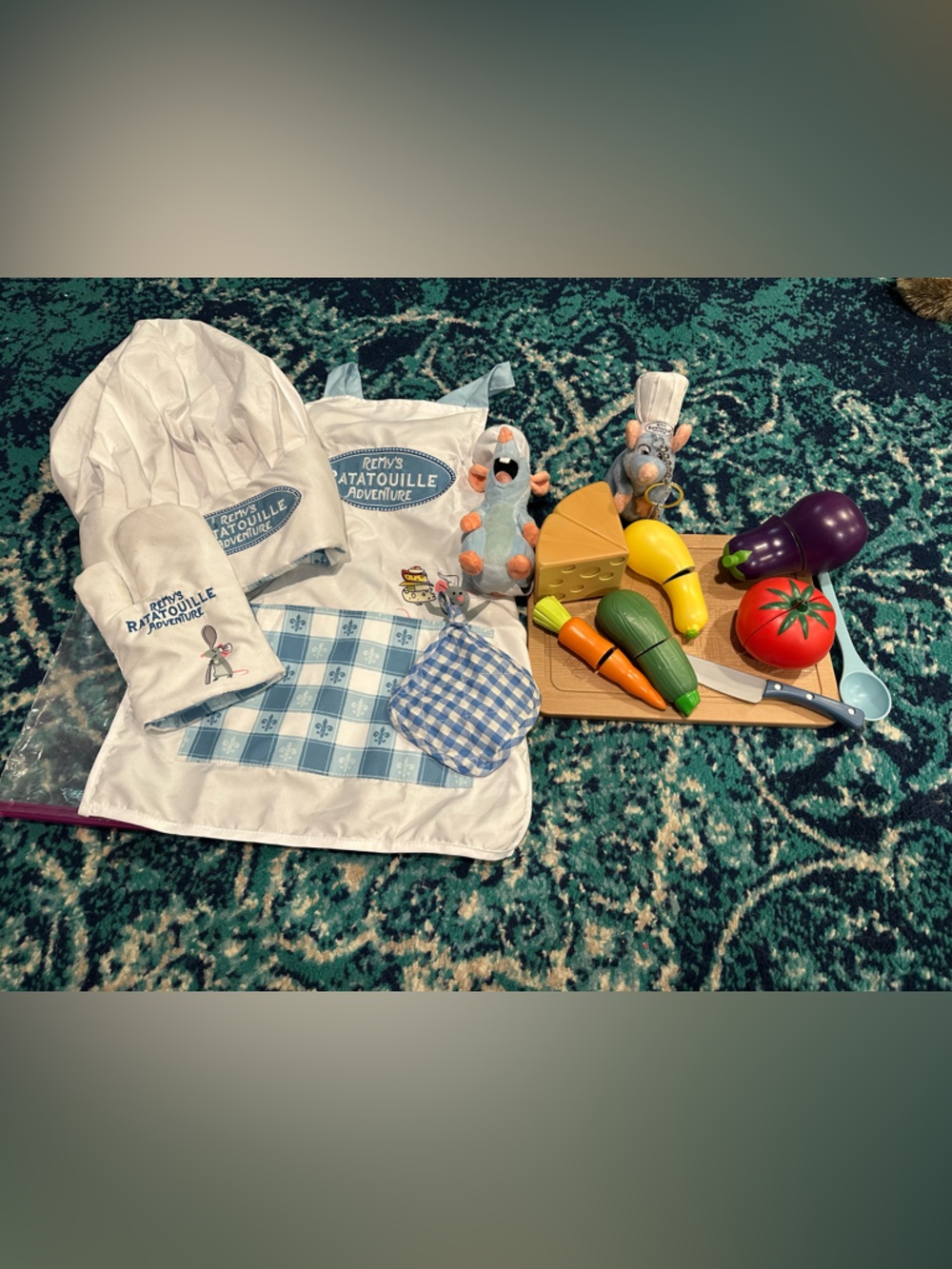 Remy’s Ratatouille Play Chef Set with Apron & Plush